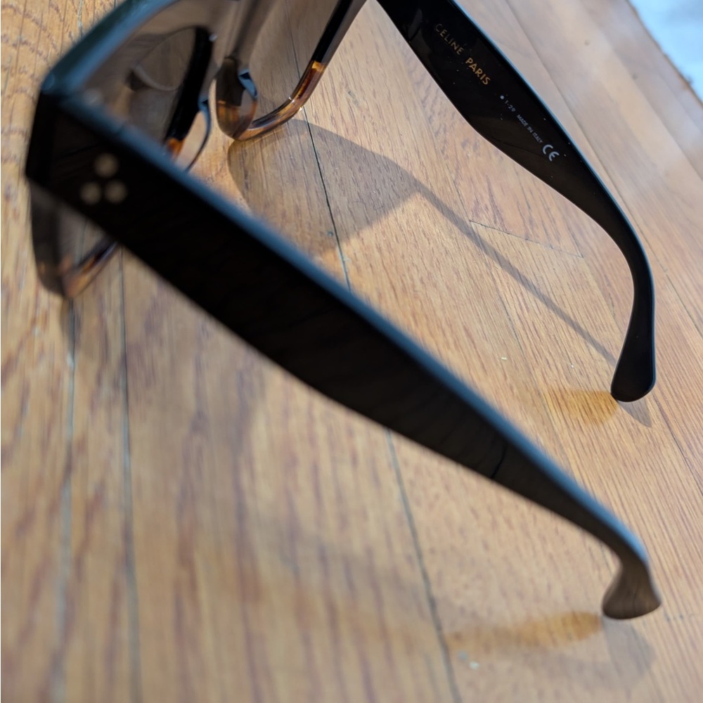 CELINE Black and Tan Sunglasses - Picture 2 of 4